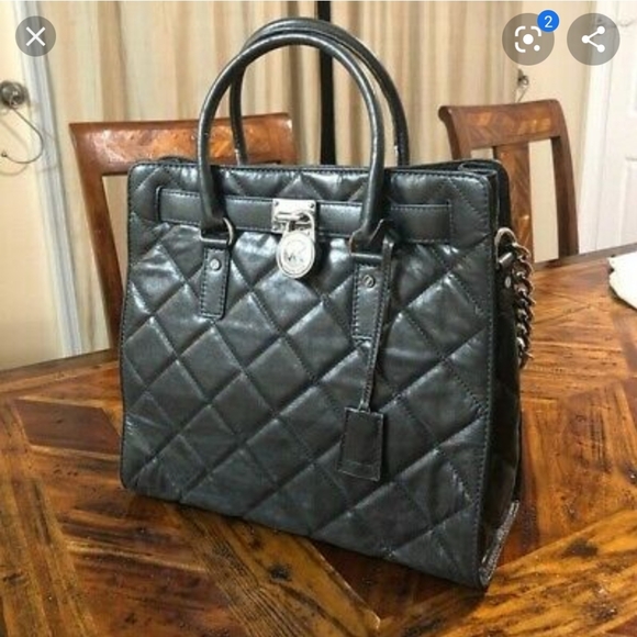 Michael Kors Handbags - Michael Kors black quilted bag